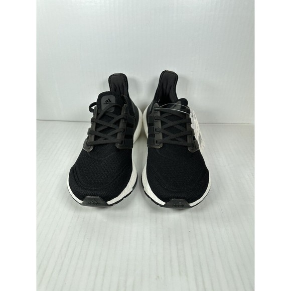 Adidas UltraBoost 21 Core Black Running Shoes Mens Size 7 / Womens Size 8 NEW